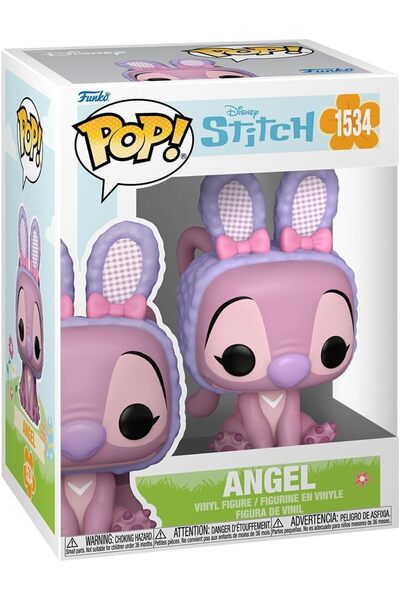 Funko Pop Disney Paskalya Angel Figür 9,5 cm Lilo and Stitch Koleksiyonu