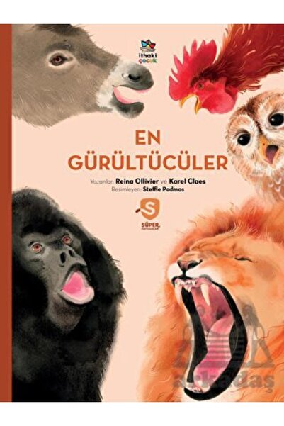 İthaki Yayınları Loudest - Super Animals Series