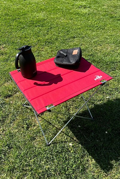 Panipal Outdoor Katlanabilir Kamp ve Piknik Masası, Omuz Askılı Taşıma Çantas...