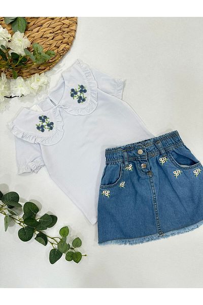 ChibuumKids GIRL'S SKIRT SUIT