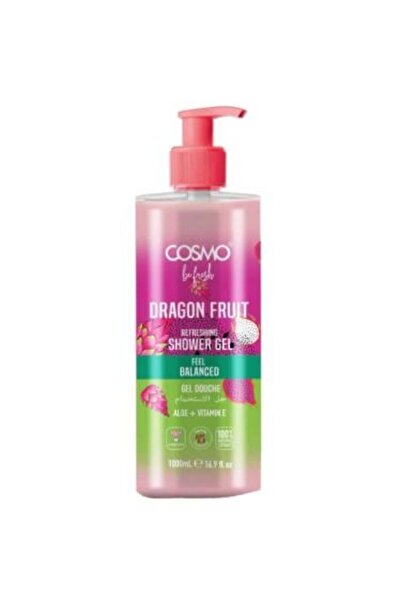 Cosmo جل استحمام منعش برائحة فاكهة التنين من كوزمو - 1000 مل