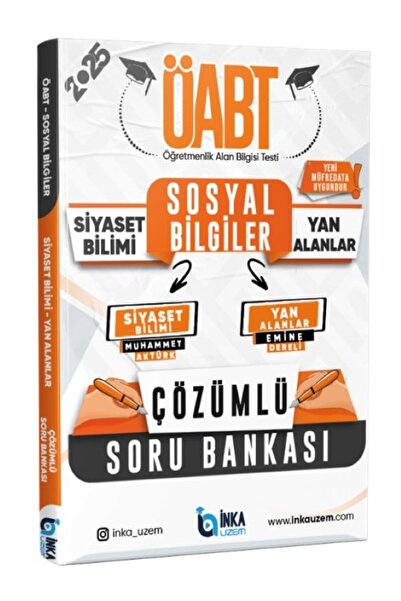 İnka Uzem 2025 Meb Ags ÖABT Sosyal Bilgiler Öğretmenliği Siyaset Bilimi ve Ya...