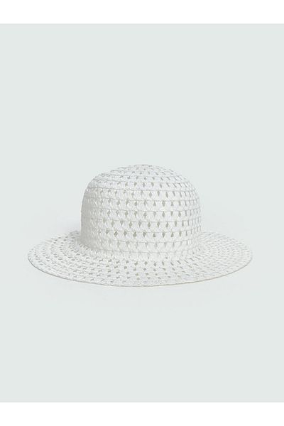 LC Waikiki Women's Straw Fabric Hat