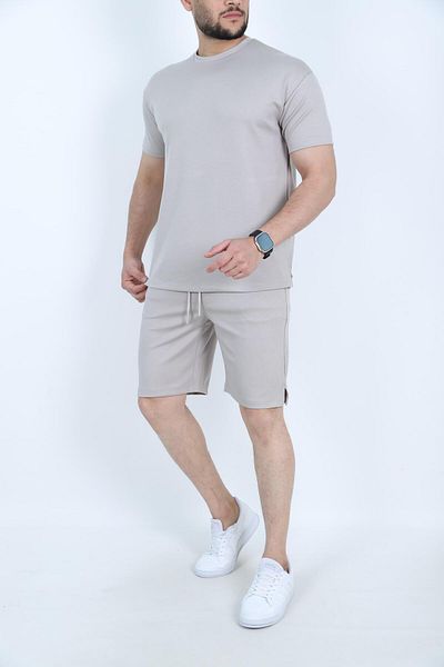 golden toptan Men's Oversize Shorts Suit
