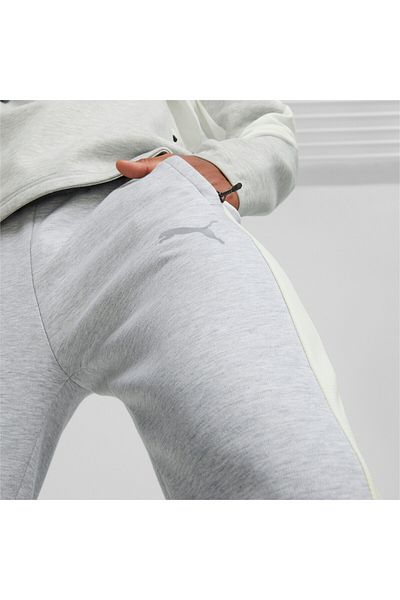 Puma Mens EVOSTRIPE Pants Sports Sweatpants - Gray