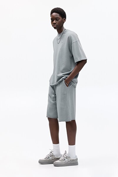 Pull & Bear Baggy jogger Bermuda shorts
