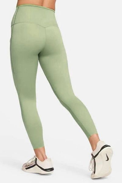 Nike Go Dri Fit InfinaLock Leggings cu talie înaltă 7/8 cu 6 buzunare, cu reflectoare, sport cu talie înaltă