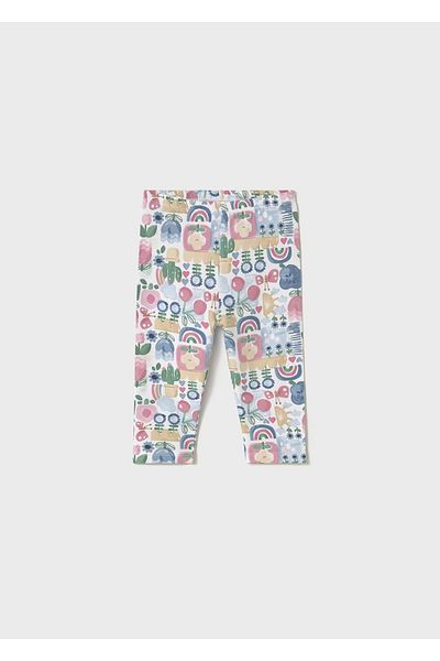 MAYORAL Baby Girl Patterned Tights Powder 1733