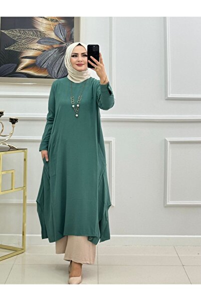 Enans Design Women's Hijab Tunic, Imported Ayrobin Fabric