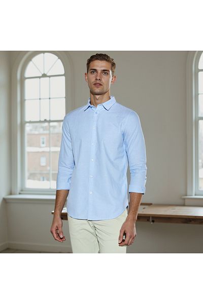 FAV Oxford Shirt with Long Sleeves
