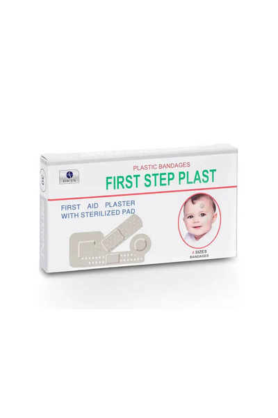 Focus ضمادة فيرست ستيب 4 مقاسات 30 قطعة