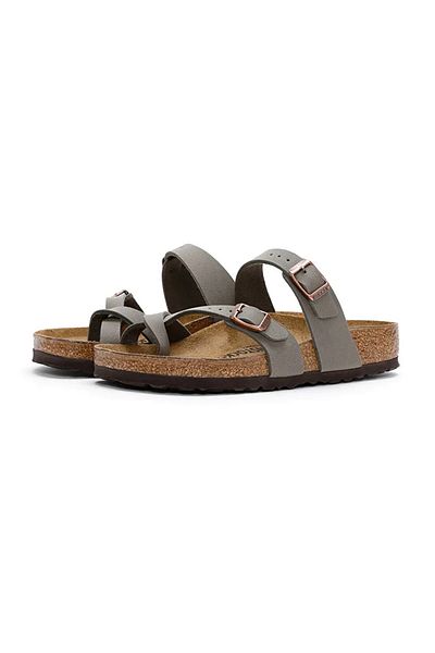 Birkenstock Mayari Unisex Gri Günlük Stil Terlik 071071-20316