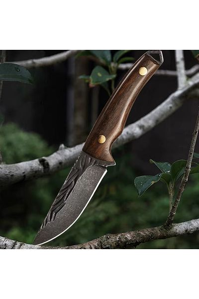 Foxter Hunting and kitchen knife, 20 cm, stainless steel, sheath included