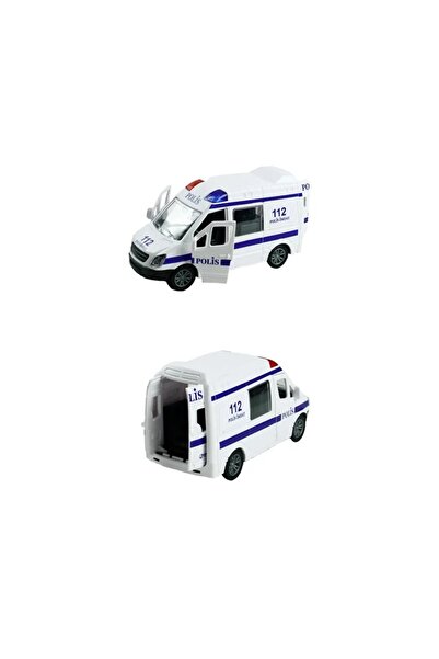 Vardem Frictional White Police Vehicle