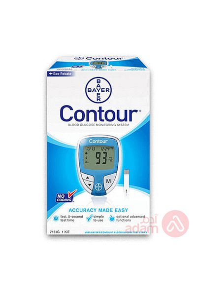 CONTOUR BLD GLUCOSE METER KIT MONITOR