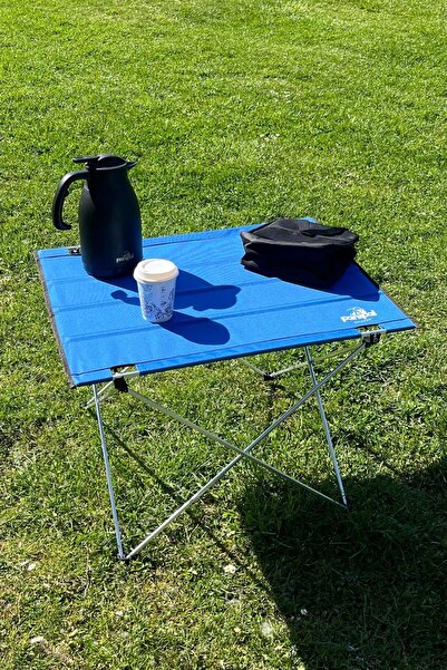 Panipal Outdoor Katlanabilir Kamp ve Piknik Masası, Omuz Askılı Taşıma Çantas...