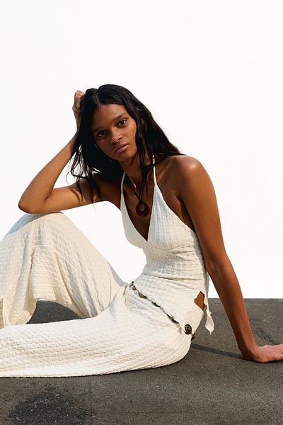 Bershka Wide-leg trousers