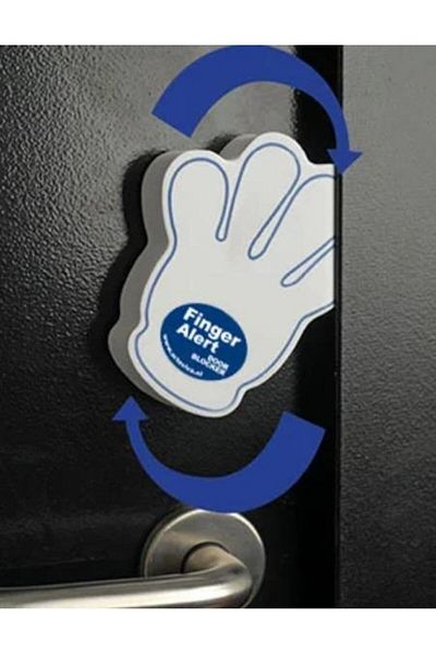 playsafe Door Holder Finger Protector White