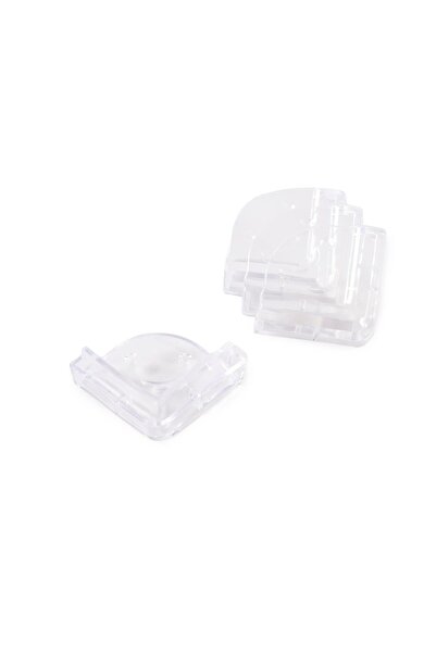playsafe 4-Piece Silicone Corrugated Transparent Corner Protector