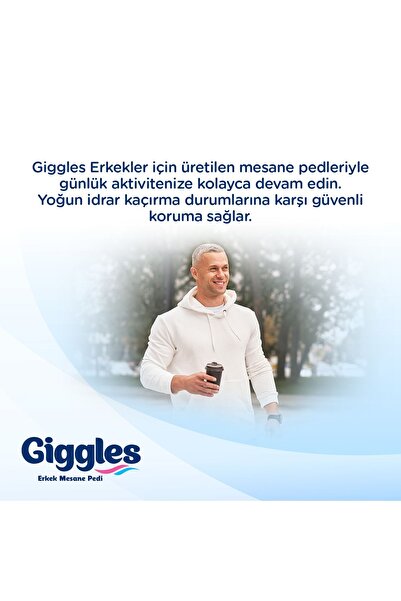 giggles Erkek(Men) Mesane Pedi (Bladder Pad) 120 Adet