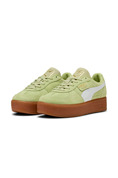 Puma Palermo Elevata Wns Unisex Casual Shoes 39934813 Πράσινο