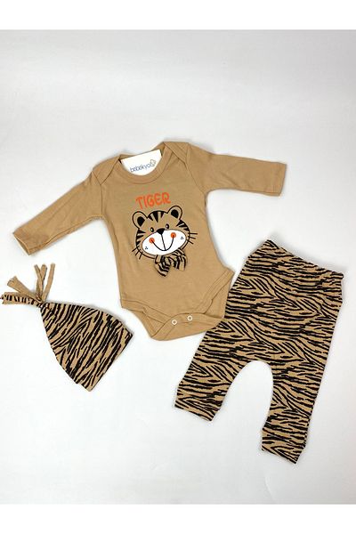bebekyol Tiger Figured Baby Set