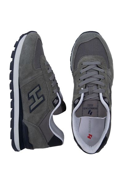 Hammer Jack 102 19250 Gray Color Genuine Leather Comfort Casual Unisex Sports Shoes