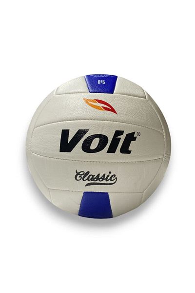 Voit كرة طائرة كلاسيكية باللون الأبيض والأصفر للجنسين N5 كرة طائرة 1vttpvclassicn5-387