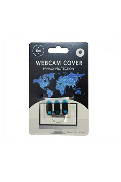 OEM Set of 3 privacy protection covers for webcam and phone or laptop camera, 18.5 x 9 mm x 0.8 mm,