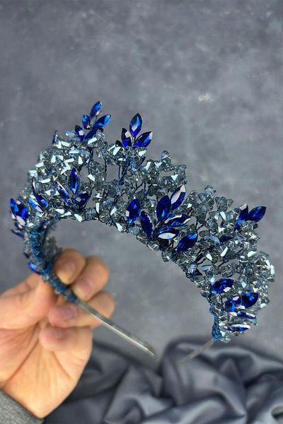 Hayalperest boncuk Nature Beaded Bridal Henna Crown Bridal Hair Accessory