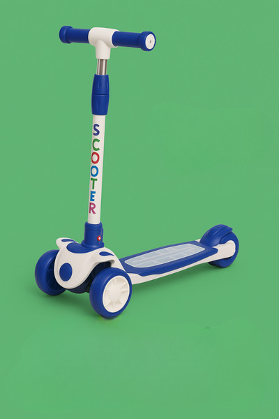 rexa سكوتر توب جير مع مقبض قابل للطي وتعديل الارتفاع وعجلات LED PU