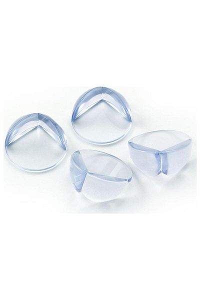 AGUBUGU 4-Piece Silicone Transparent Corner Protector