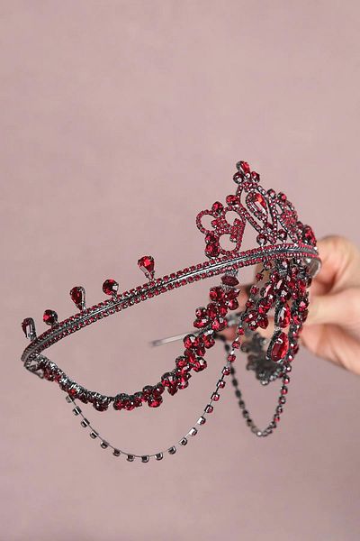Hayalperest boncuk Hürrem Fringed Frontlet Bridal Henna Crown