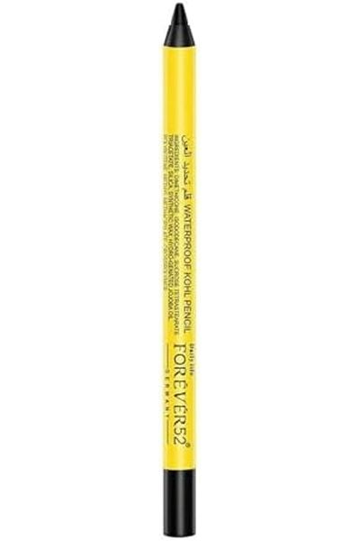 Makeover22 Forever52 KWP001 Waterproof Eyeliner Pencil, Black