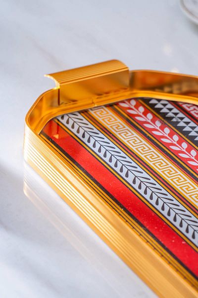 ACAR Venico Rectangular Glass Tray