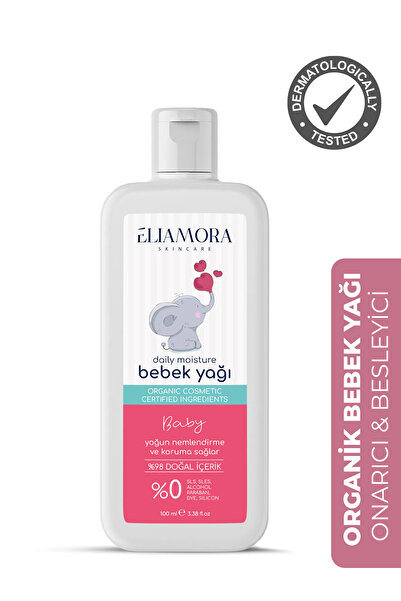 eliamora Besleyici Koruyucu Organik Bebek Bakım Yağı