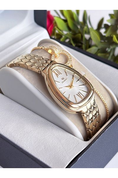 Homies Steel Women Wrist Watch in Original Box with Warranty Bracelet Gift Hms2J65D