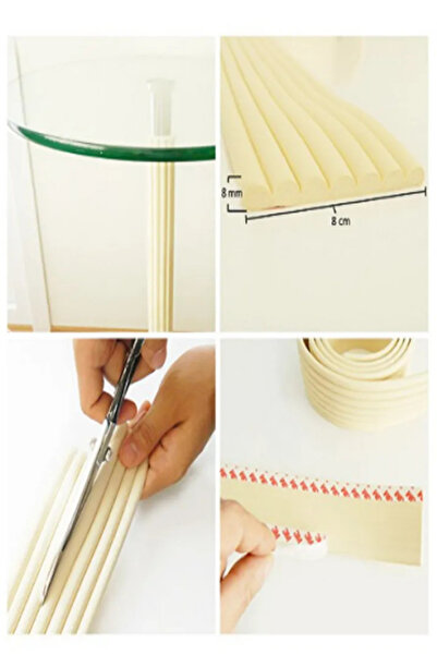 playsafe Multifunctional 2 Mt. Cream Edge Protector