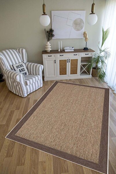 VELLORA HOME Kaymaz Tabanlı Yıkanabilir Dijital Baskılı Yolluk Halı Kopenhag