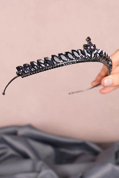 Hayalperest boncuk Thin Shuttle Stone Bridal Henna Crown