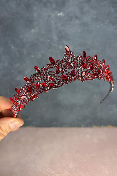 Hayalperest boncuk Red Island Bridal Henna Crown