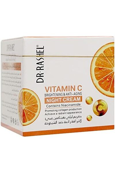 Dr. Rachel كريم ليلي بفيتامين سي لتفتيح البشرة ومحاربة علامات التقدم في السن من دكتور راشيل، 50 غرام