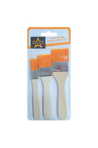 AVEGA Floor Brush Set of 3 Avg-82 Pack of 12