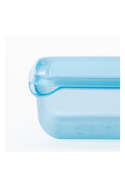 IKEA Pruta Plastic Storage Container Set Blue 0.6 Lt 3 Pieces 10597103