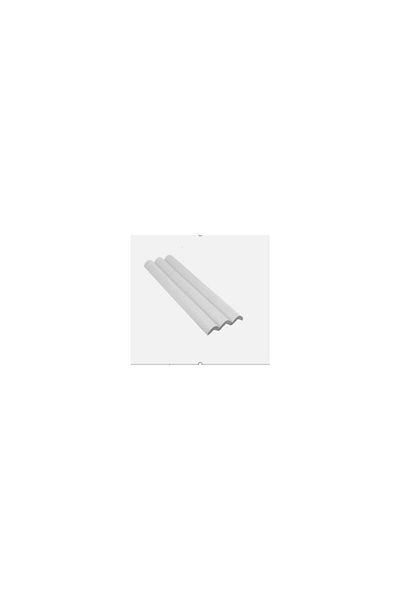 playsafe 3 Pcs 40 cm Rubber Jumbo Edge Protector Gray