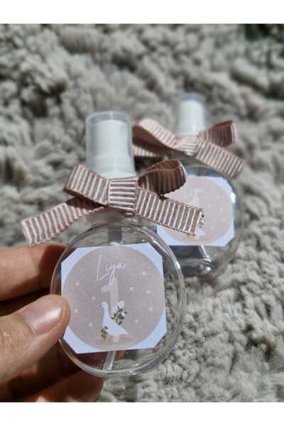 NLYCOLLECTİON BEBEK HEDİYELİK KOLONYA (MEVLİD, YENİ DOĞAN, DOĞUM GÜNÜ) 10 ADET