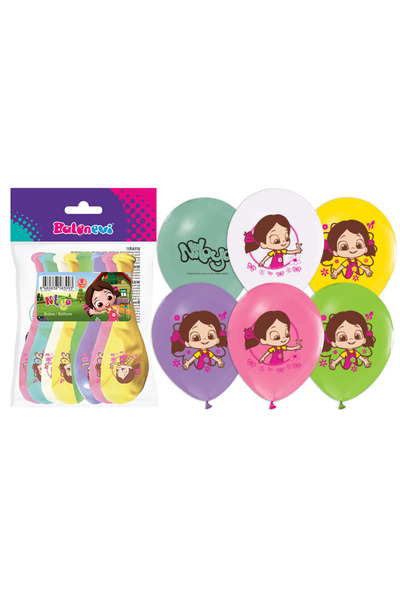DOĞA PARTİ EVİ BALONEVİ NİLOYA BASKILI PAKET BALON