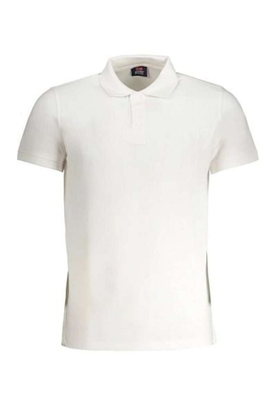 Norway Men's Polo Shirt, With Mini Embroidered Logo, Regular Fit, , White, M