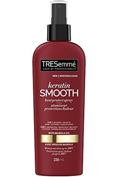 Tresemme بخاخ الكيراتين الناعم والحماية من الحرارة مع زيت المارولا من تريسمي، 236 مل