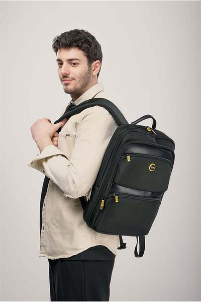 ÇÇS Black Large Volume Laptop & Travel Backpack 51850